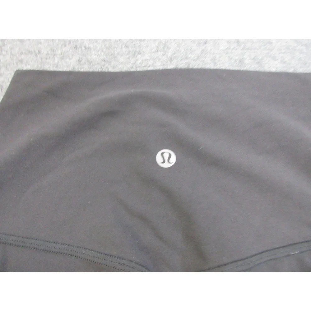Lululemon Align Pants Womens 2 Black High Rise Ankle Yoga Leggings Stretch Gym - Picture 13 of 13